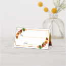 Search for fall place cards Gold