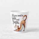 Search for yoga cat mugs Namaste