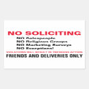 Search for no soliciting signs Trespassing