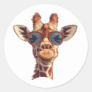 Search for funny giraffes stickers Zoo
