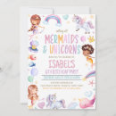 Search for mermaid and unicorn Magical birthday
