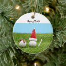 Search for golfer christmas tree decorations Cart