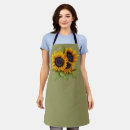 Search for yellow sunflowers aprons Country