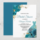 Search for turquoise bridal shower invitations Party