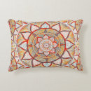 Search for red orange cushions Boho