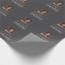 Search for dark gray wrapping paper For her