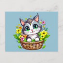 Search for easter basket postcards Kitty