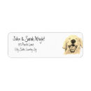 Search for pet return address labels Retriever