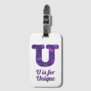 Search for unique luggage tags Bright