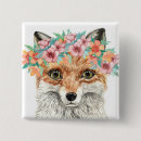 Search for floral fox badges Forest