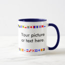 Search for signal flags mugs Sailing