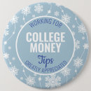 Search for snowflake winter badges Typography