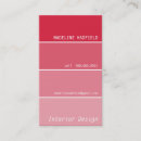 Search for paint swatch business cards Modern