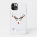 Search for cute reindeer iphone cases Rudolph