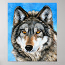 Search for wolf painting posters Grey