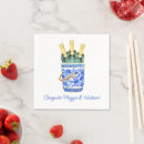 Search for wine napkins Chinoiserie