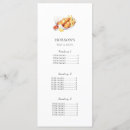 Search for catering business postcards Watercolor