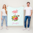 Search for tropical flamingo blankets Butterfly