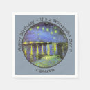 Search for starry night napkins Vintage