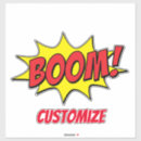 Search for comic explosion stickers Blast