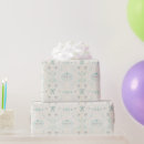 Search for and bows wrapping paper Turquoise