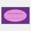 Search for pattern bookplates Purple