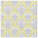 Search for yellow damask fabric Trendy