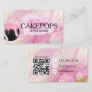 Search for cake pops business cards Bakery