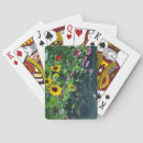 Search for garden playing cards Sunflower