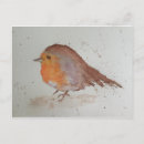 Search for watercolour painting postcards Bird
