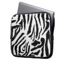Search for zebra laptop cases Black and white