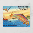 Search for funny fisherman cartoons postcards Fishing