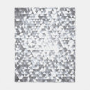 Search for silver glitter blankets Pattern