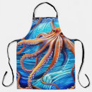 Search for blue octopus aprons Sea