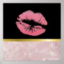 Search for gold lips posters Glamour