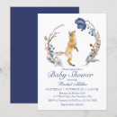 Search for watercolor fox baby shower invitations Floral