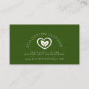 Search for environmental business cards Modern
