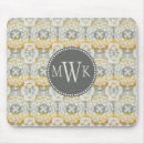 Search for decorative initials mouse mats Textiles
