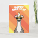 Search for greyhound birthday cards Pet