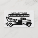 Search for assistance business cards Tow truck
