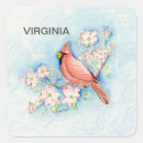 Search for watercolor cardinal bird stickers Wildlife