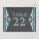Search for table numbers postcards Modern