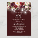 Search for mason jar sweet 16 invitations String lights