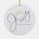 Search for seashell christmas tree decorations Nautical