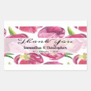 Search for tulip wedding stickers Pink flowers