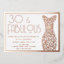 Search for retro 30th birthday invitations 30 and fabulous