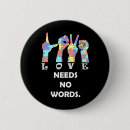 Search for kind words badges Deaf community