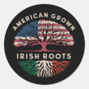 Search for irish american stickers Shamrock