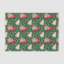 Search for vintage truck tissue paper Green