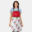 Search for mistletoe aprons Festive